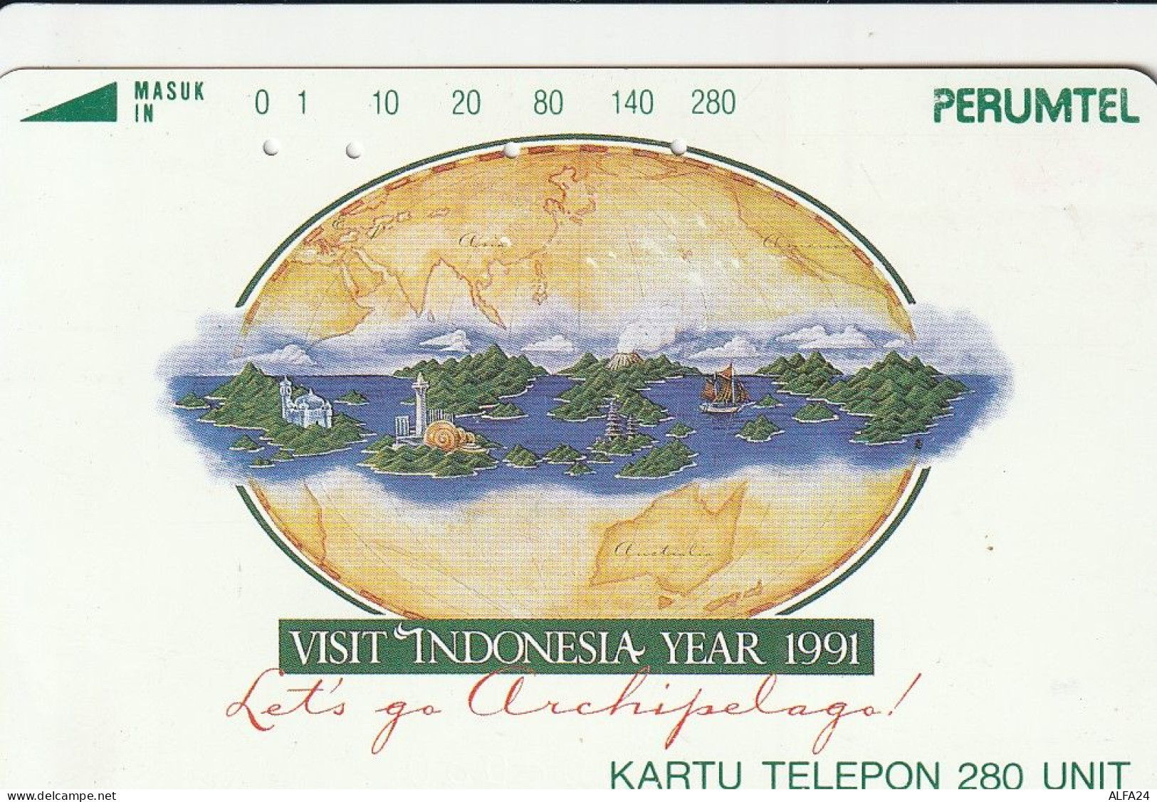 PHONE CARD INDONESIA  (E83.31.4 - Indonesien