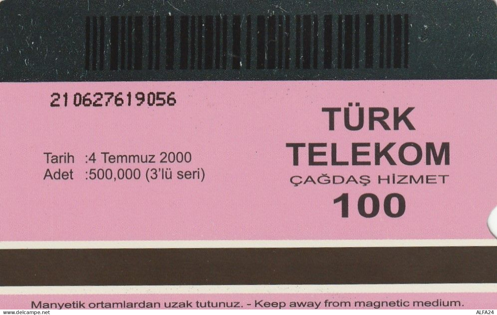 PHONE CARD TURCHIA  (E83.31.2 - Turkije