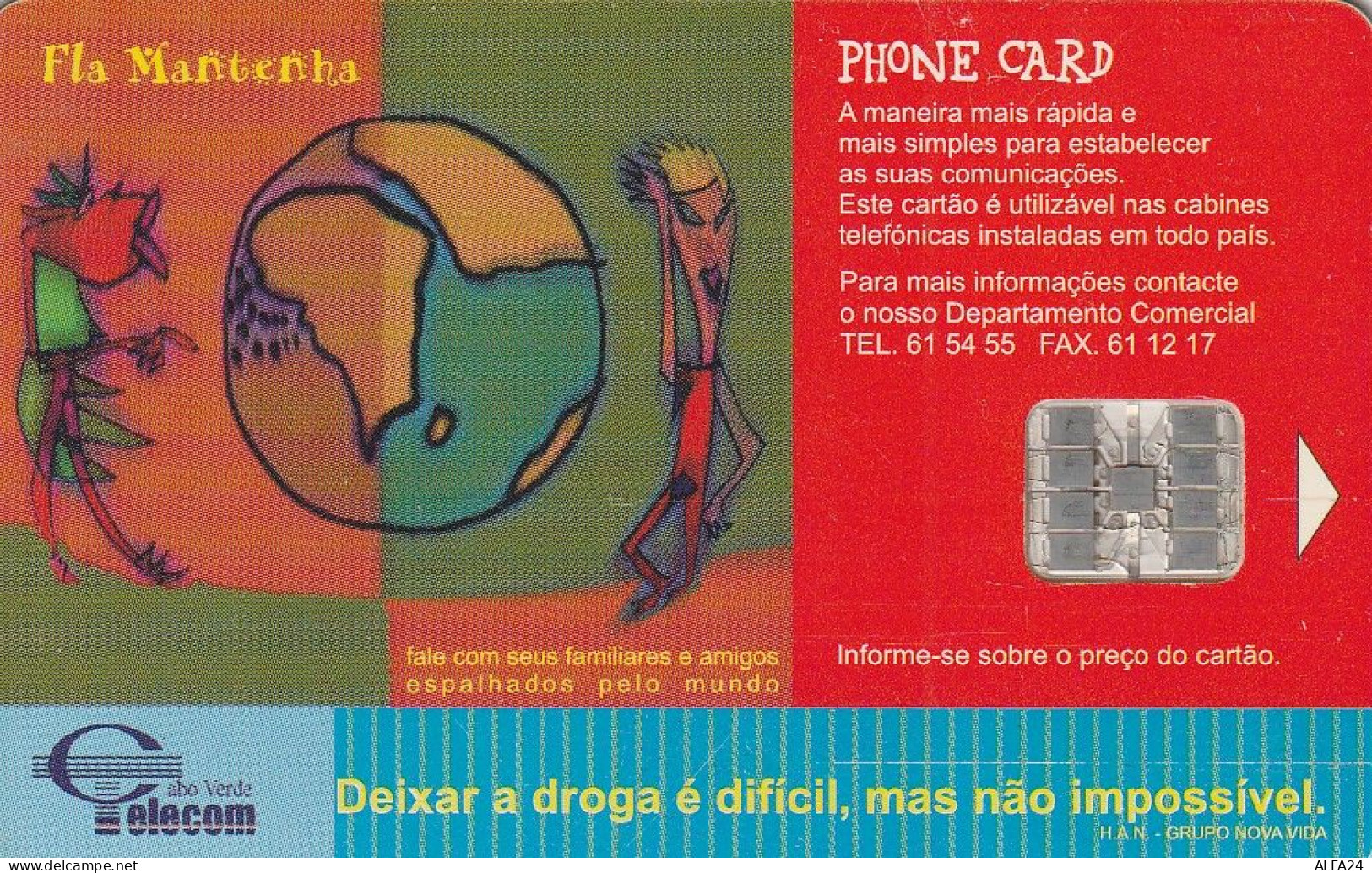 PHONE CARD CABO VERDE (E83.23.5 - Kaapverdische Eilanden