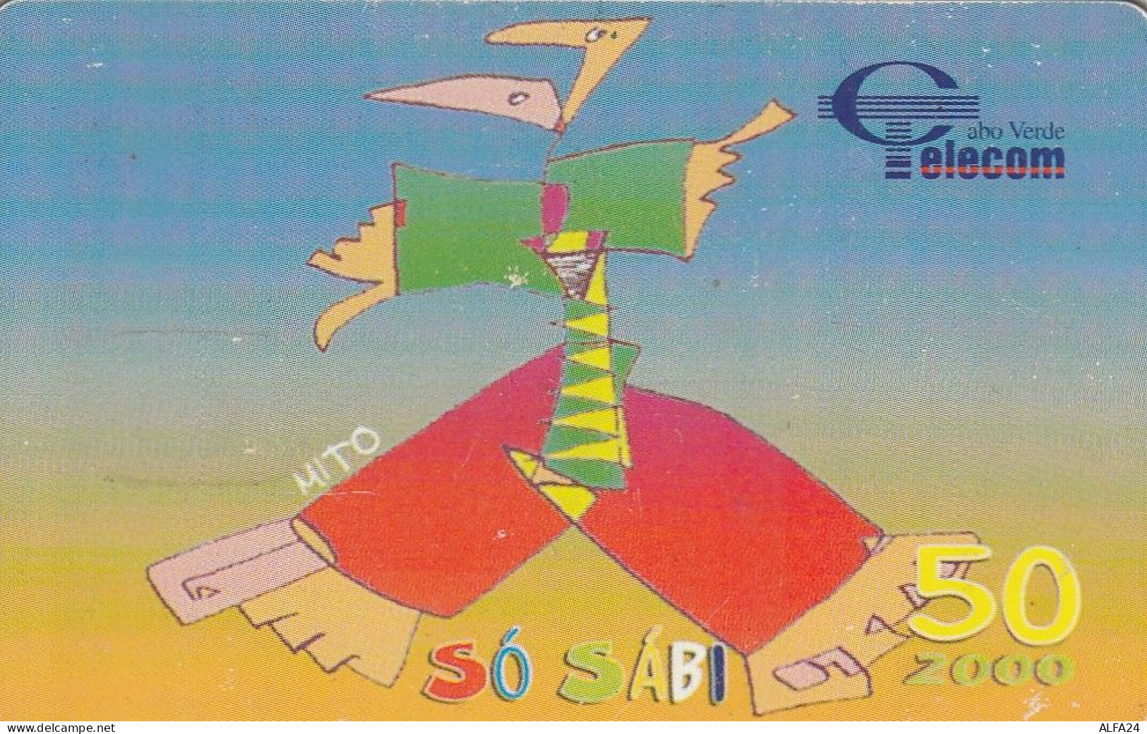 PHONE CARD CABO VERDE  (E83.15.5 - Cabo Verde