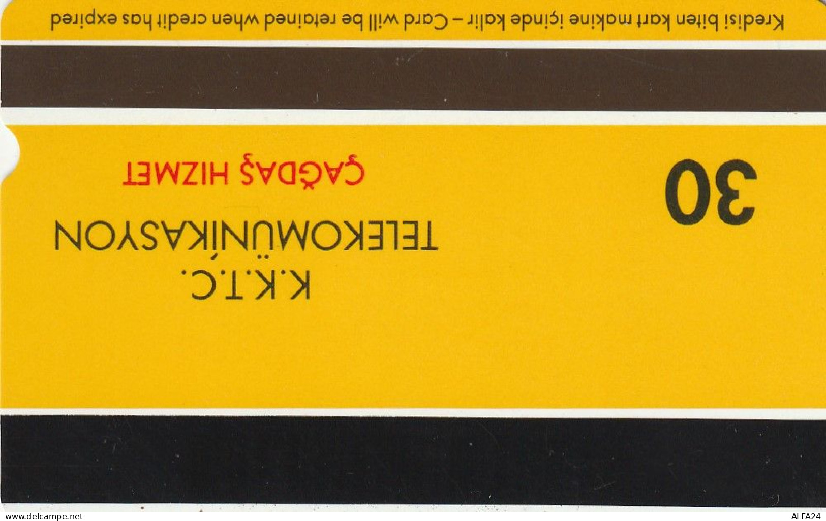 PHONE CARD CIPRO TURCA  (E83.7.5 - Cipro