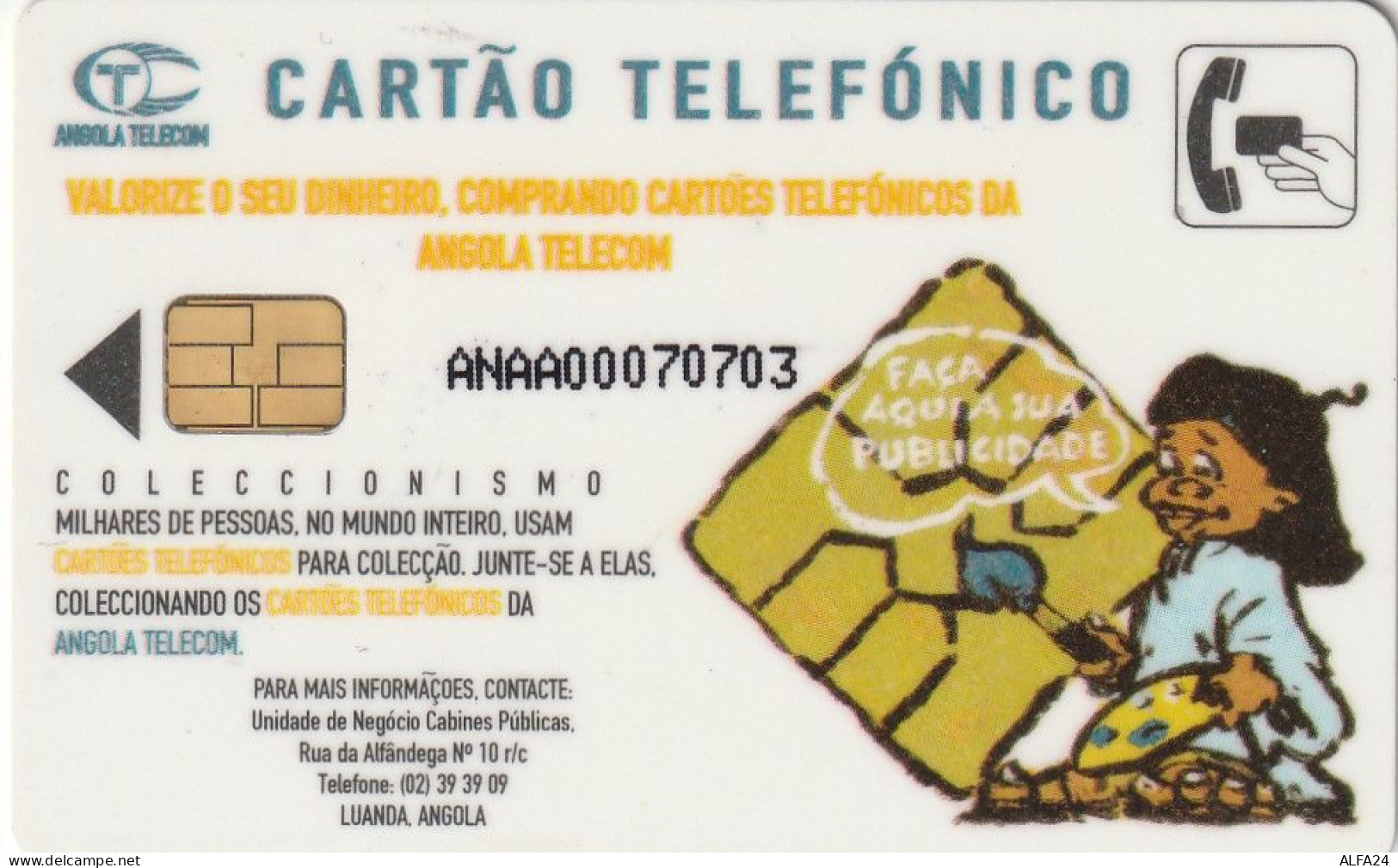 PHONE CARD ANGOLA  (E83.5.2 - Angola