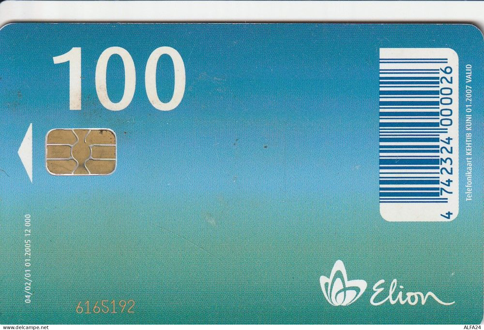 PHONE CARD ESTONIA ELION (E81.15.6 - Estonie