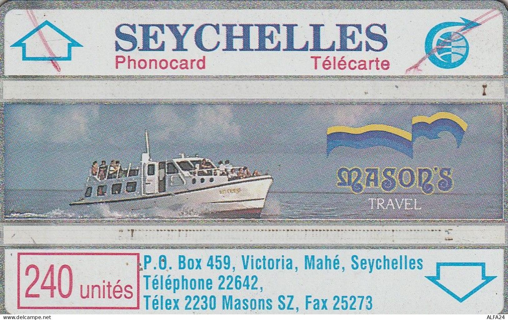 PHONE CARD SEYCHELLES  (E79.49.3 - Seychellen