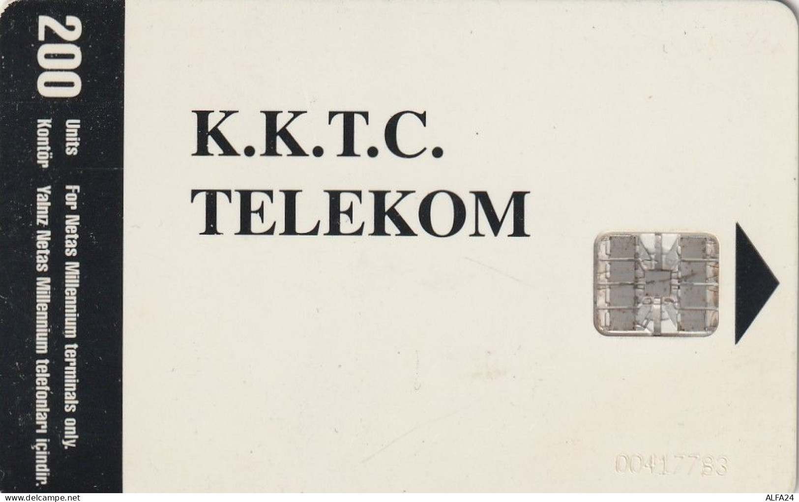 PHONE CARD CIPRO TURCA  (E78.11.6 - Chipre