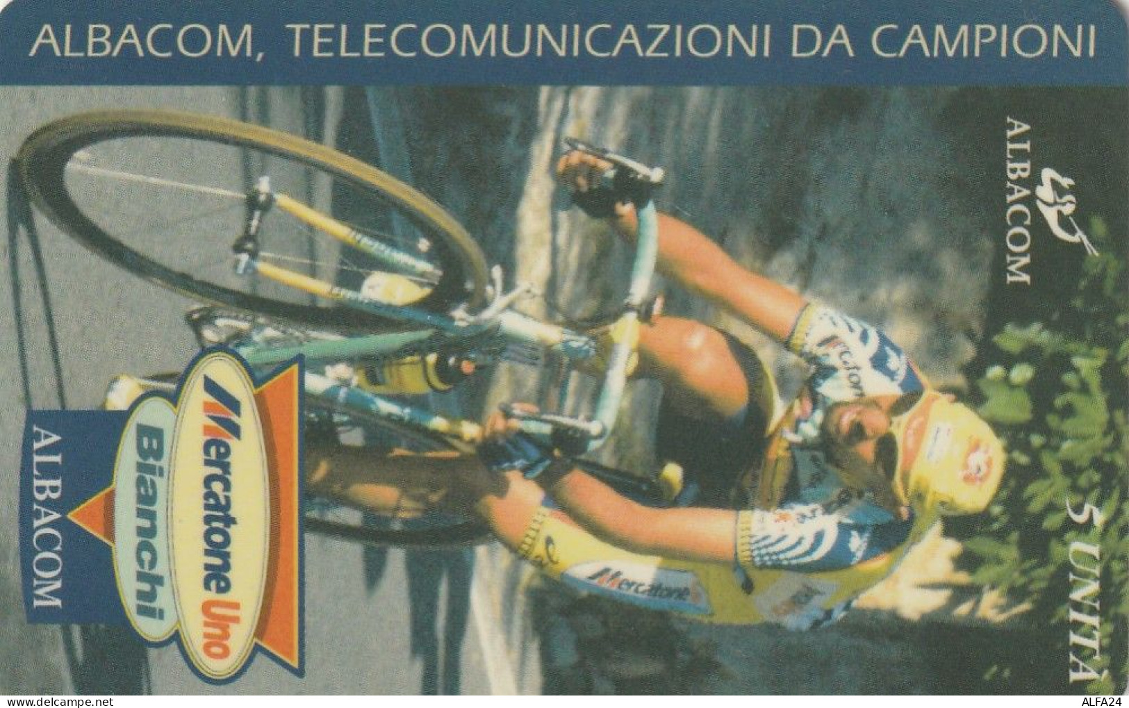 PREPAID PHONE CARD ITALIA ALBACOM (E78.10.1 - Schede GSM, Prepagate & Ricariche