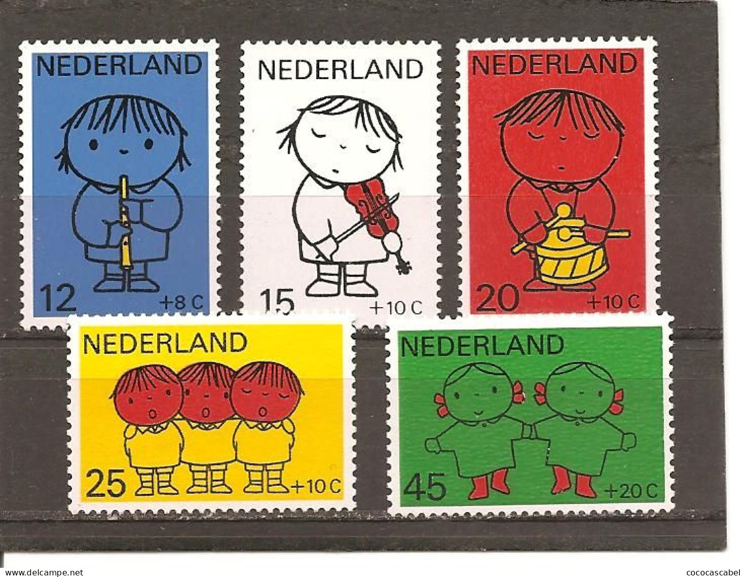 Holanda-Holland  Nº Yvert  900-04 (MNH/**) - Unused Stamps