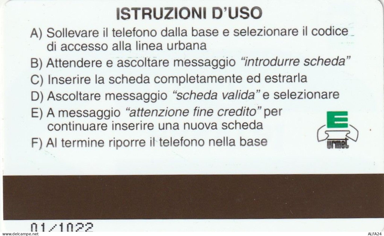 USI SPECIALI EASYTEL LIRE 5000  (E77.19.1 - Speciaal Gebruik