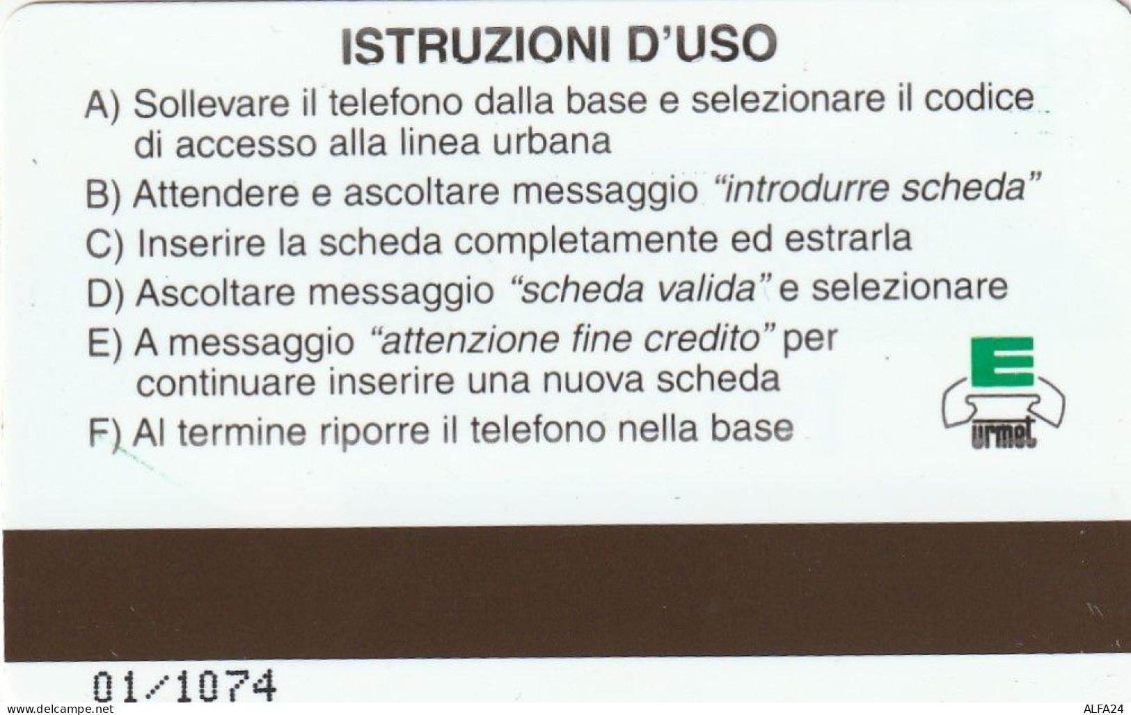 USI SPECIALI EASYTEL LIRE 5000  (E77.12.4 - Usages Spéciaux