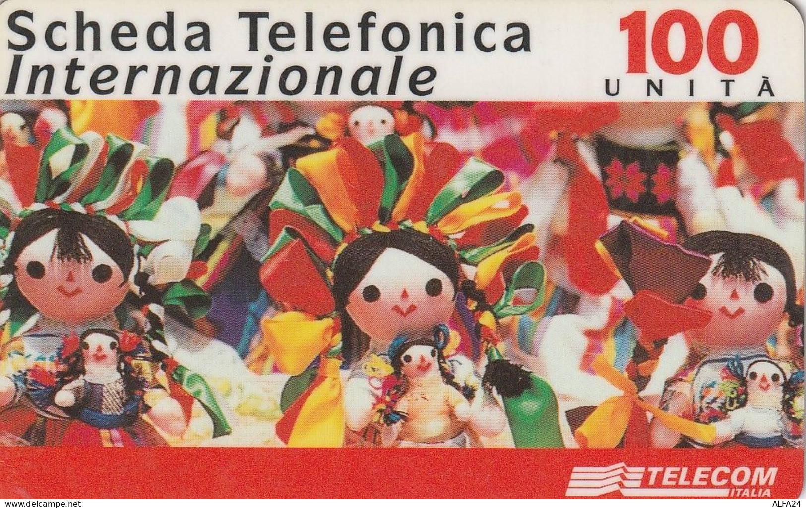 PREPAID PHONE CARD TELECOM 100 ASR  (USP25.7 - [2] Handy-, Prepaid- Und Aufladkarten