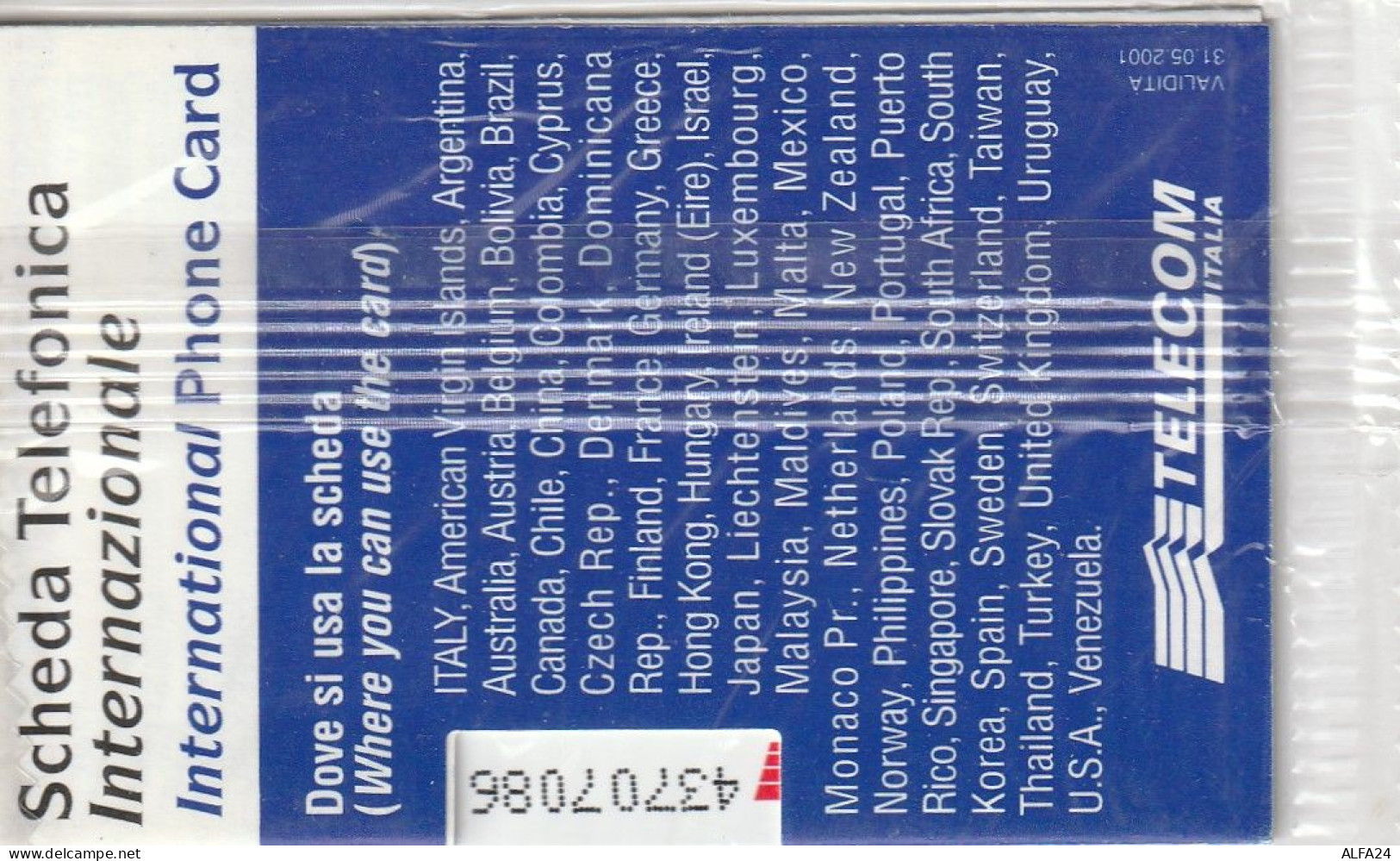 4234 FRANCIA 98 MONDIALI CALCIO NUOVA TELECOM INTERNAZIONALE (USP17.4 - Cartes GSM Prépayées & Recharges