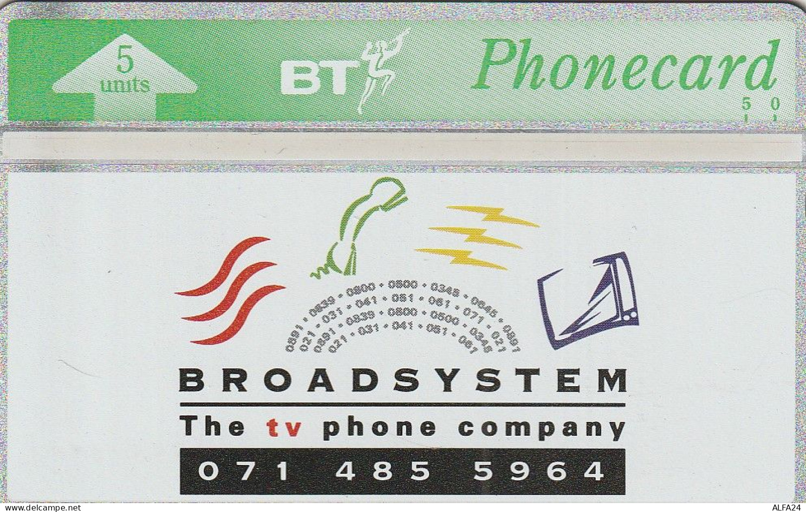 PHONE CARD UK LG (E76.20.2 - BT Emissions Privées