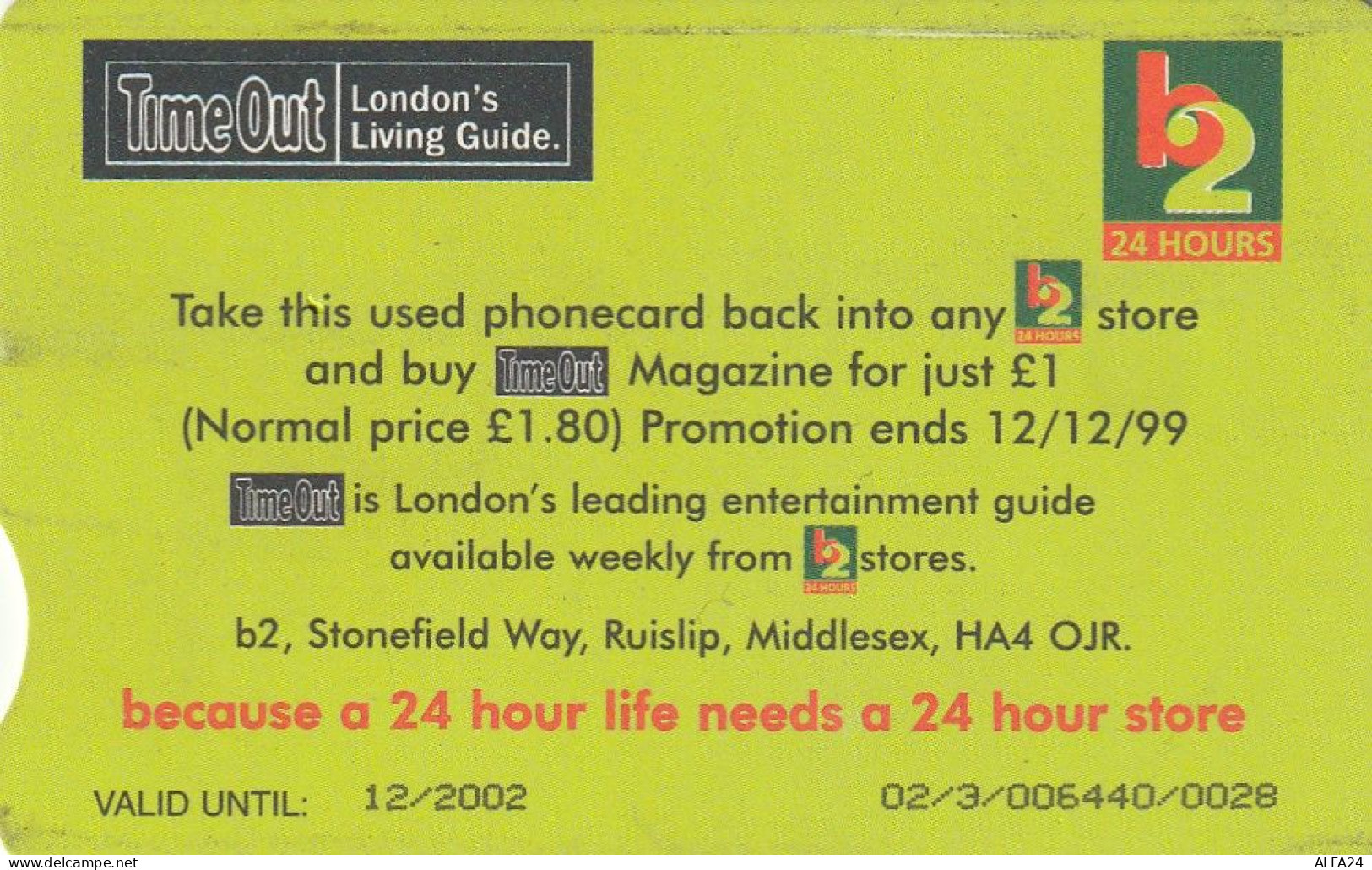 PHONE CARD UK CHIP (E75.1.4 - BT Général