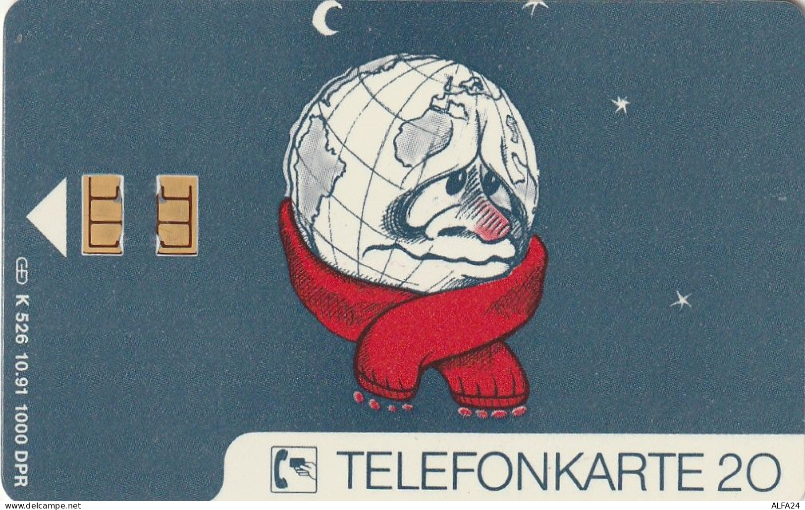 PHONE CARD GERMANIA SERIE K TIR 1000 (E73.19.7 - K-Series : Customers Sets