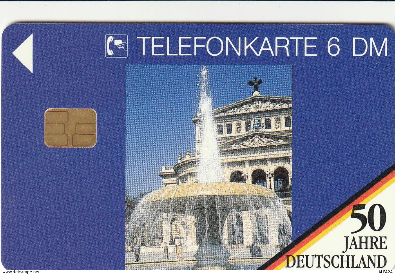 PHONE CARD GERMANIA SERIE O TIR 6000 (E73.16.8 - O-Series : Séries Client