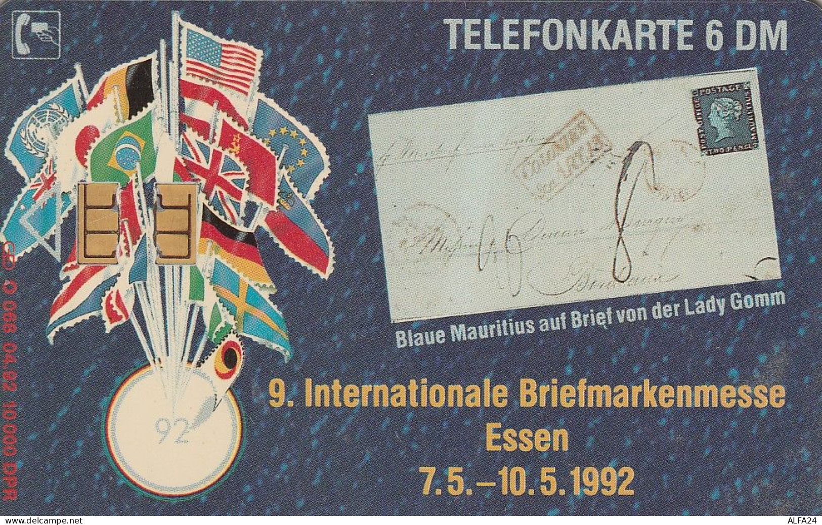 PHONE CARD GERMANIA SERIE O TIR 10000 (E73.12.4 - O-Serie : Serie Clienti Esclusi Dal Servizio Delle Collezioni