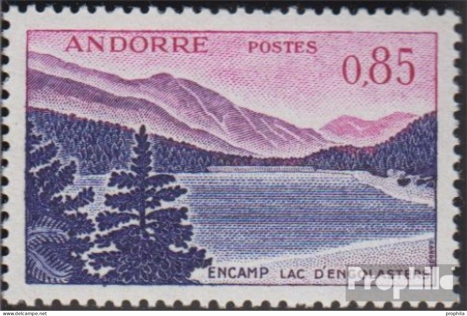 Andorra - Französische Post 173 Postfrisch 1961 Landschaften - Unused Stamps