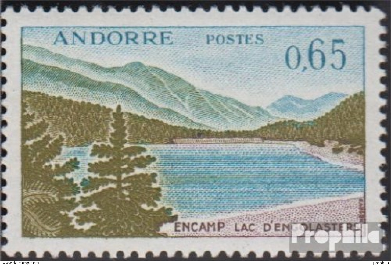 Andorra - Französische Post 172 Postfrisch 1961 Landschaften - Nuovi