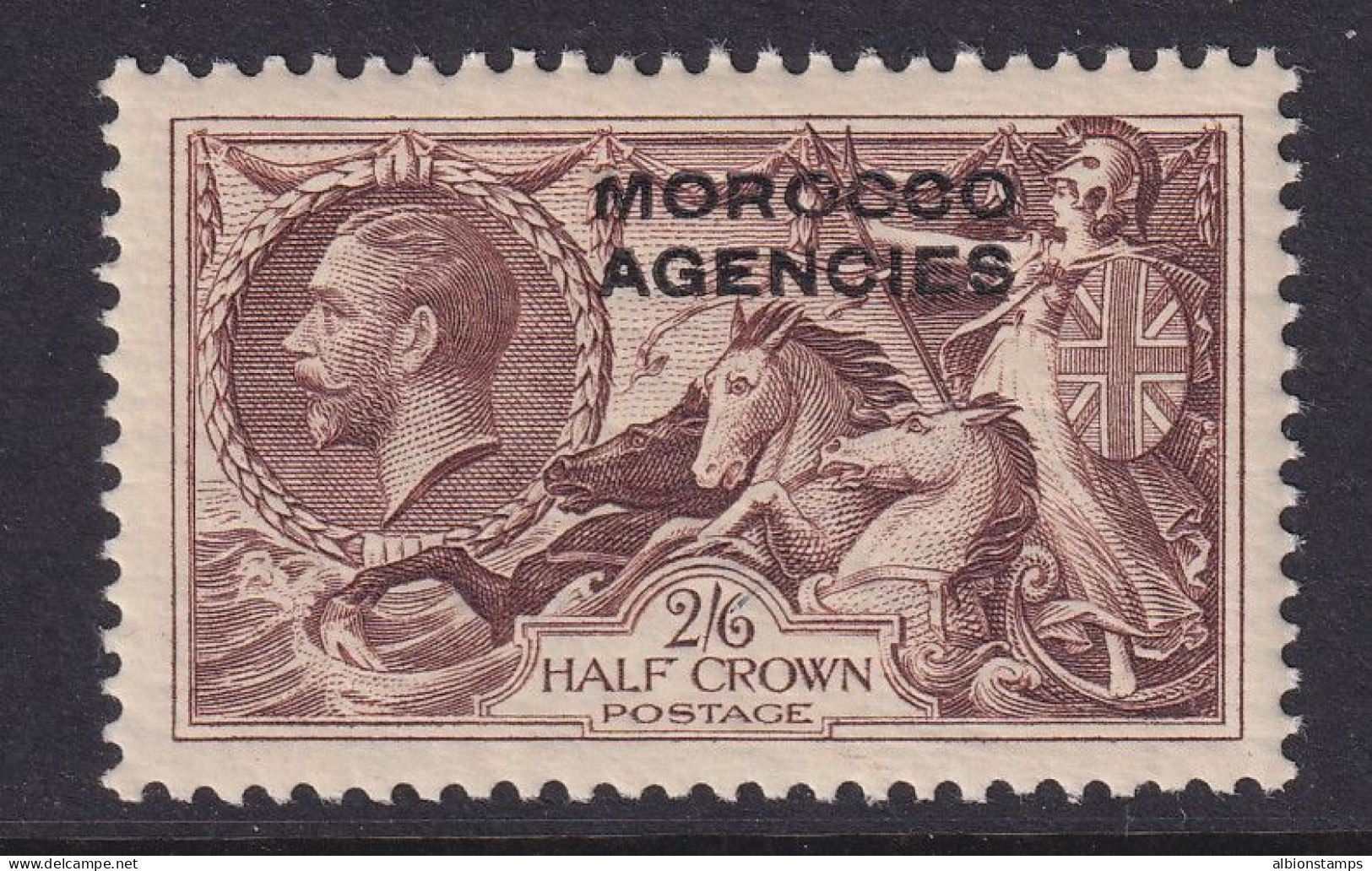 Morocco Agencies, (GB Offices), Scott 218 (SG 53), MLH - Bureaux Au Maroc / Tanger (...-1958)