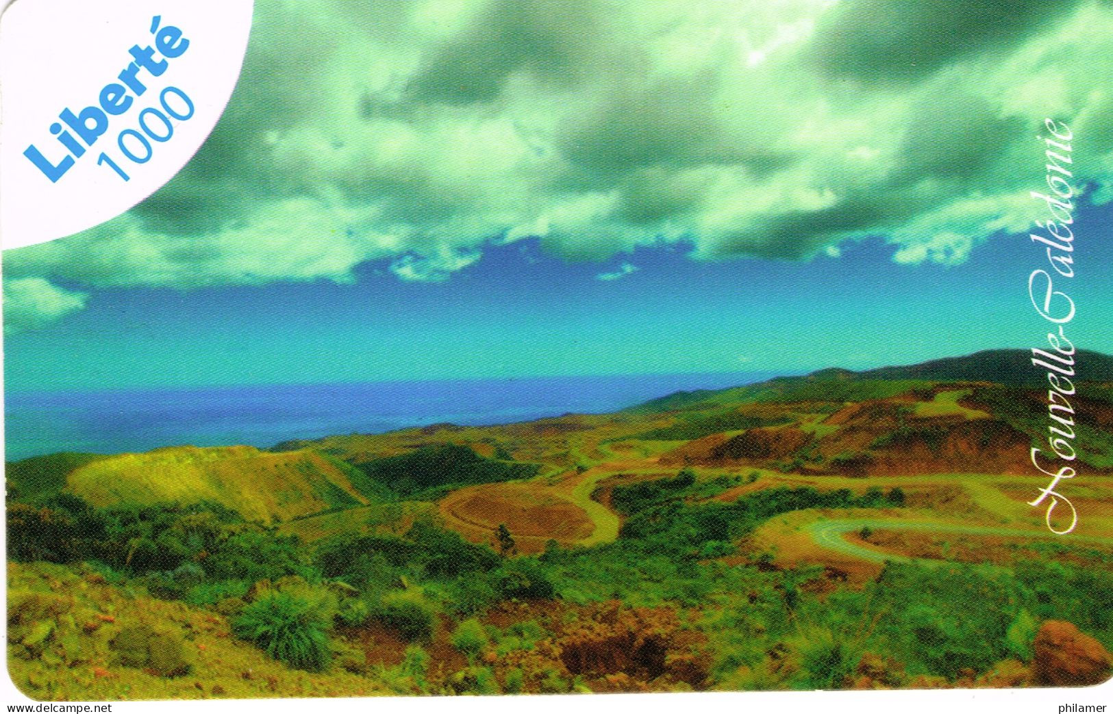 NOUVELLE CALEDONIE NEW CALEDONIA Telecarte Phonecard Prepayee Prepaid Liberte 1000 F Mine Ex. 2017 UT B - Nieuw-Caledonië