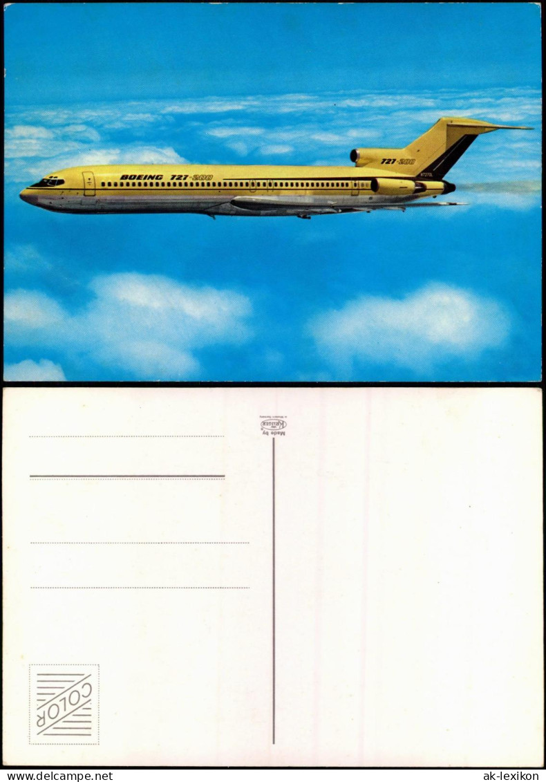 Ansichtskarte  Flugzeug Airplane Avion BOEING 727-200 1979 - 1946-....: Era Moderna