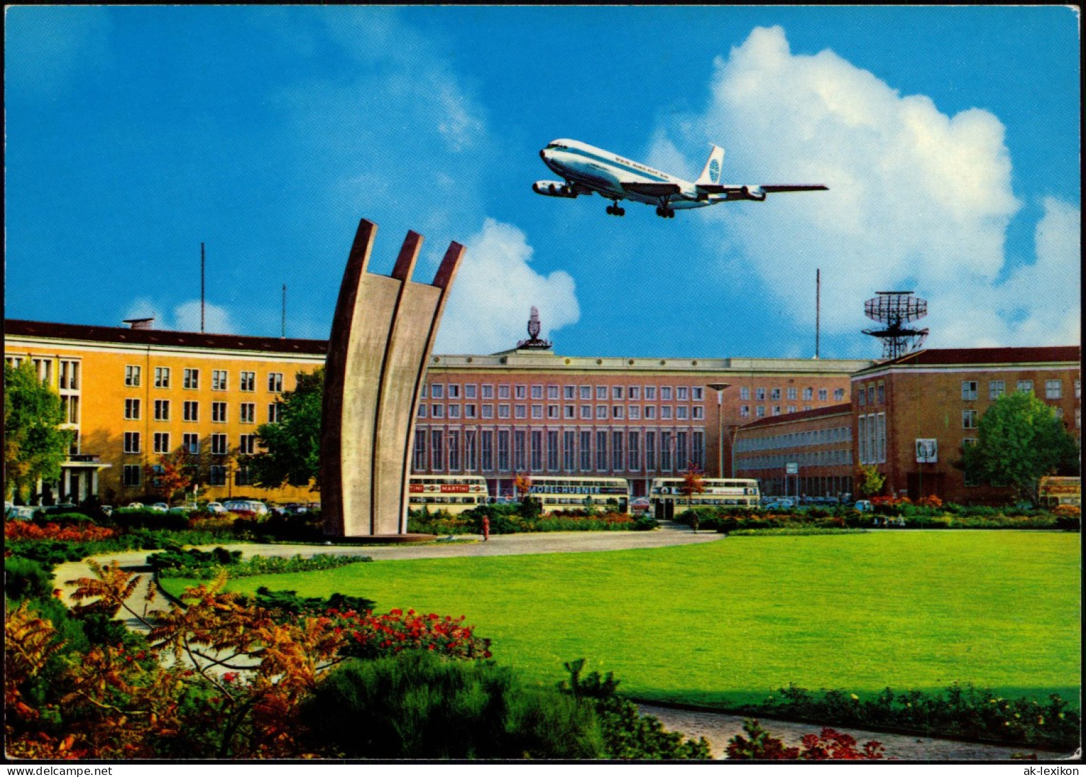 Ansichtskarte Tempelhof-Berlin Flughafen Tempelhof 1969 - Tempelhof