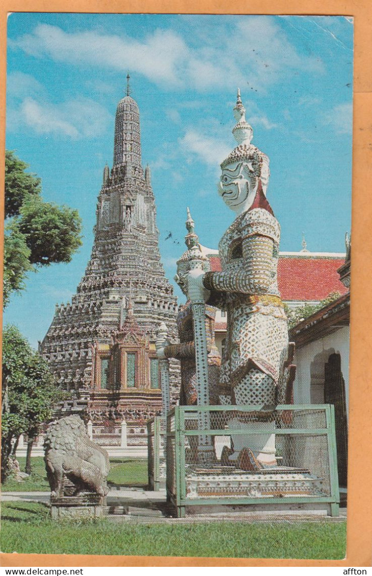 Bangkok Thailand Old Postcard Mailed - Tailandia