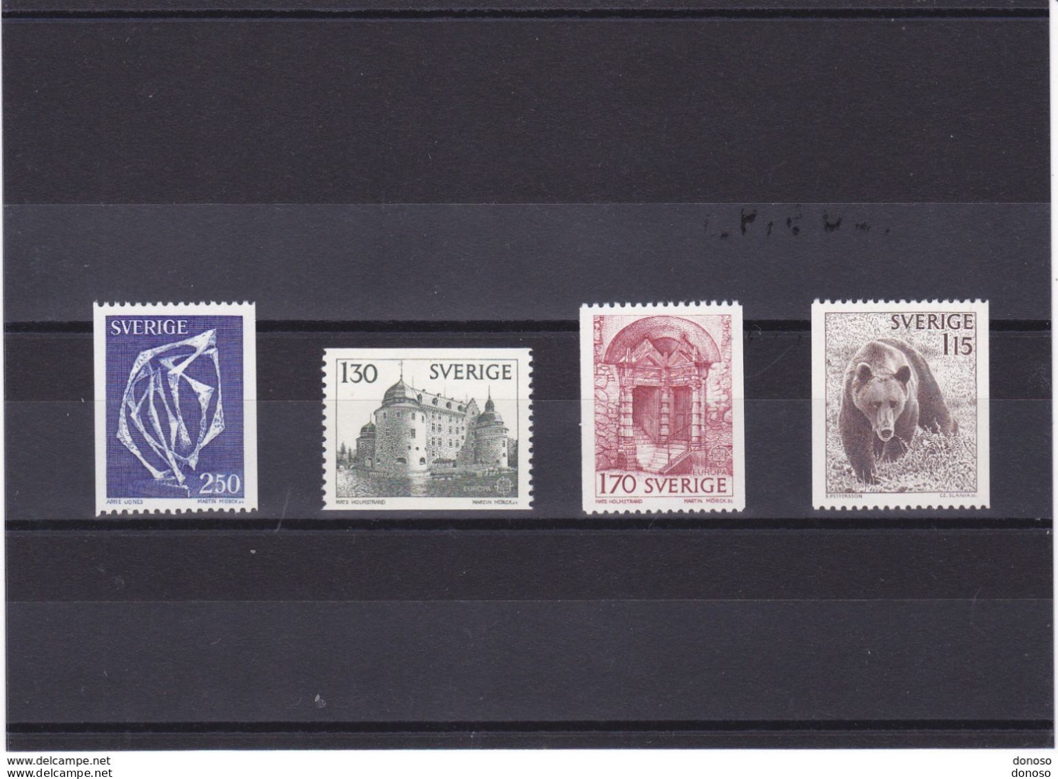 SUEDE 1978 Yvert 995-998 NEUF** MNH Cote : 5,50 Euros - Neufs