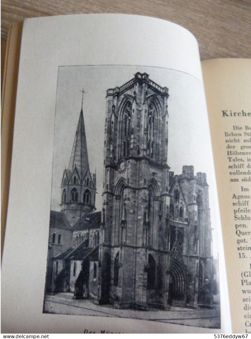 Kirchen Des Gebweilertales. Thann. Rouffach. Guebwiller. Alsace. Henri Bacher - Alte Bücher