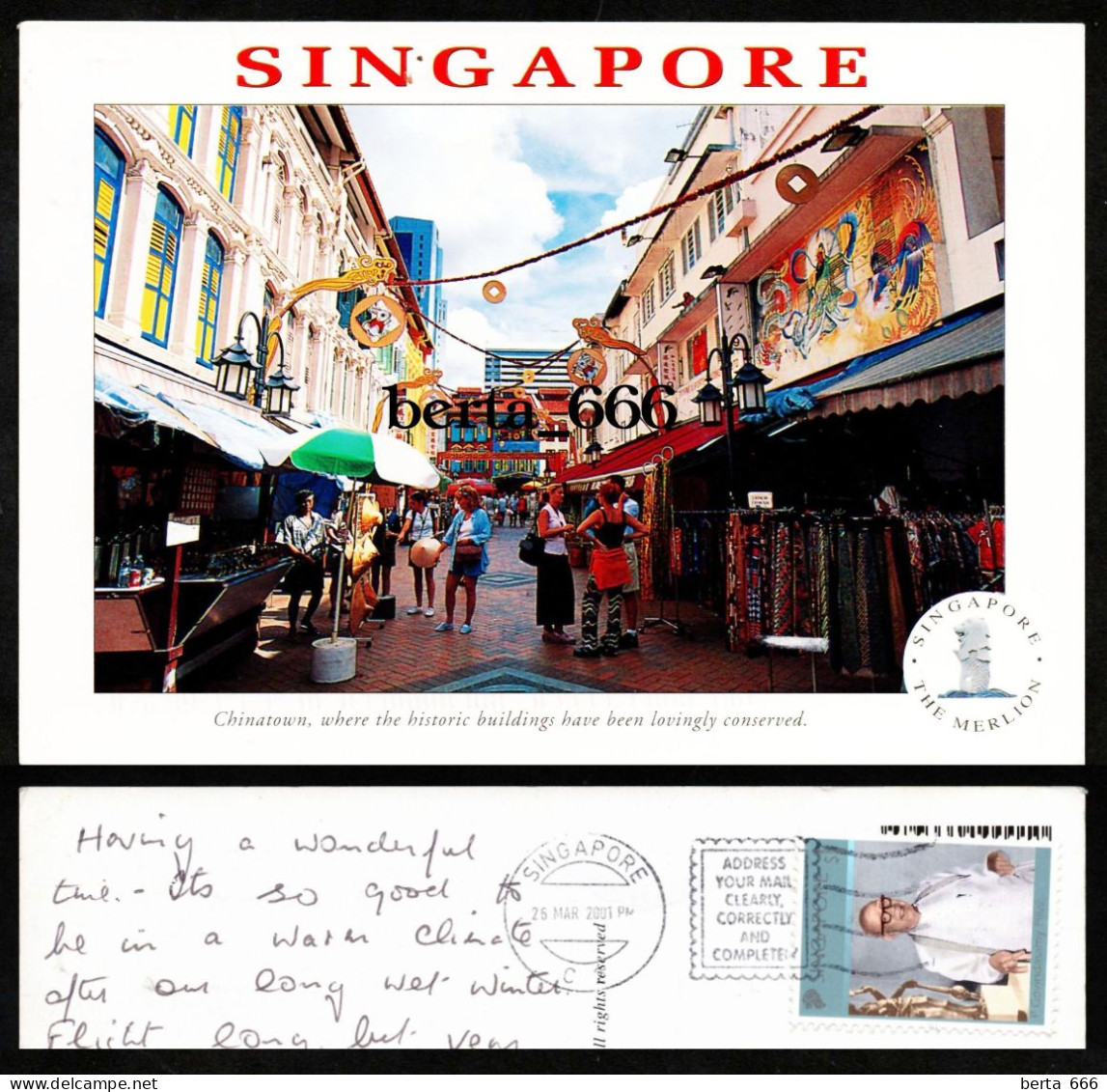 Singapore Chinatown Historic Buildings - Singapur