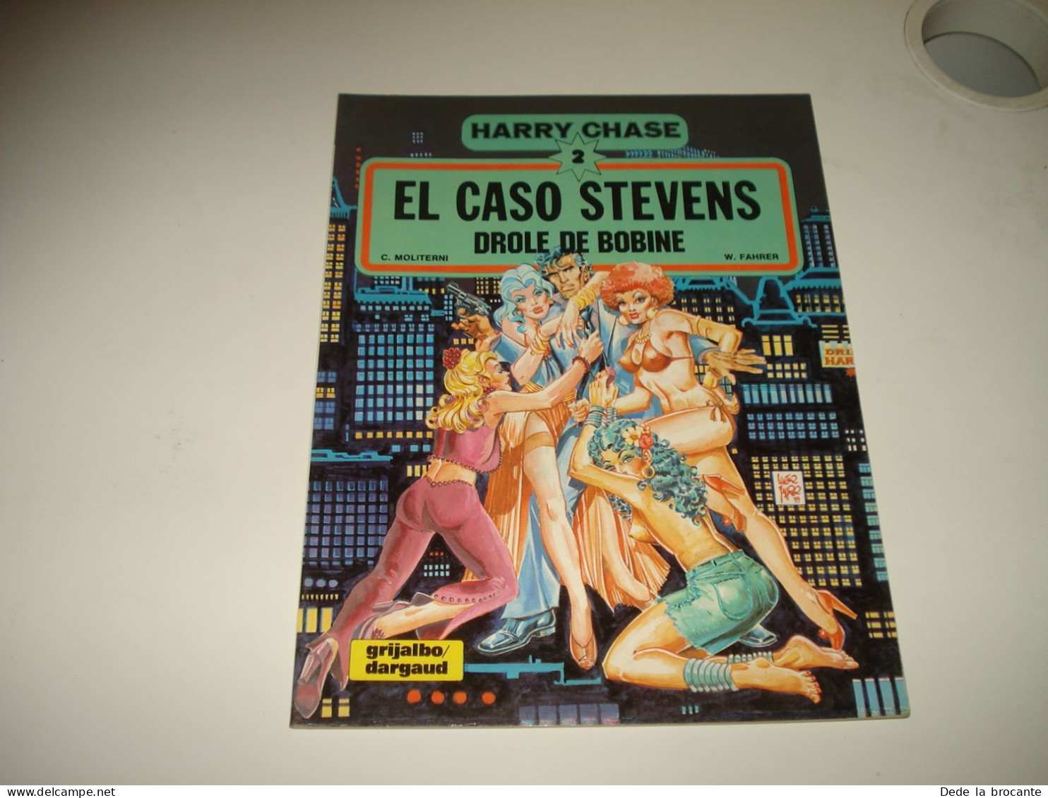 C54 / Harry Chase T2 - BD En Espagnol - " El Caso Stevens  " - EO De 1980 - Otros & Sin Clasificación