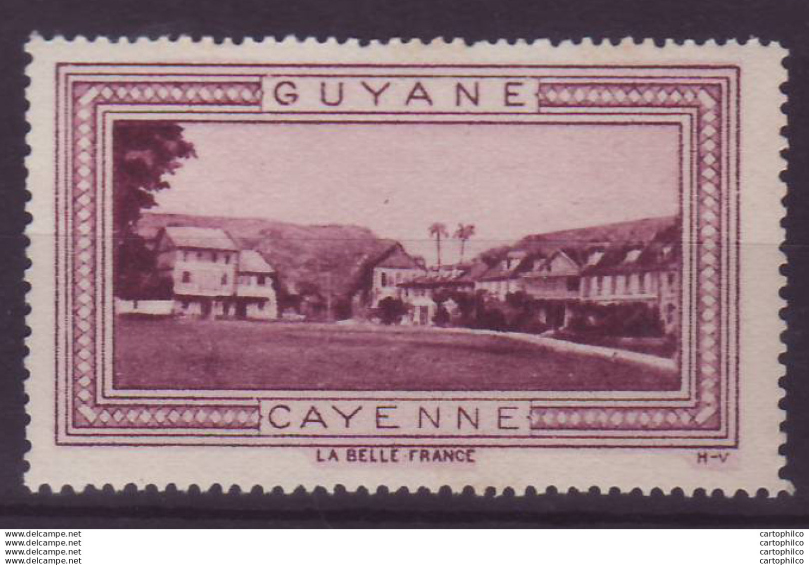 Vignette ** Guyane Cayenne - Ungebraucht