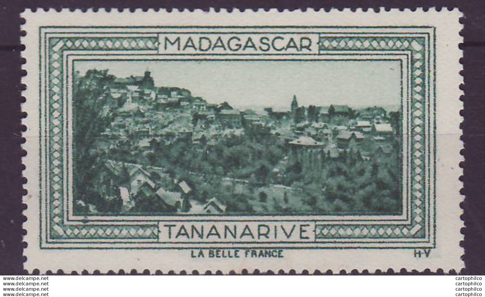 Vignette ** Madagascar Tananarive - Ongebruikt