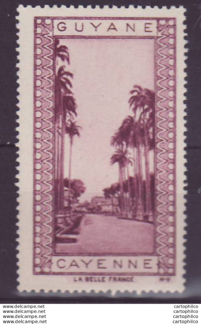 Vignette ** Guyane Cayenne - Unused Stamps