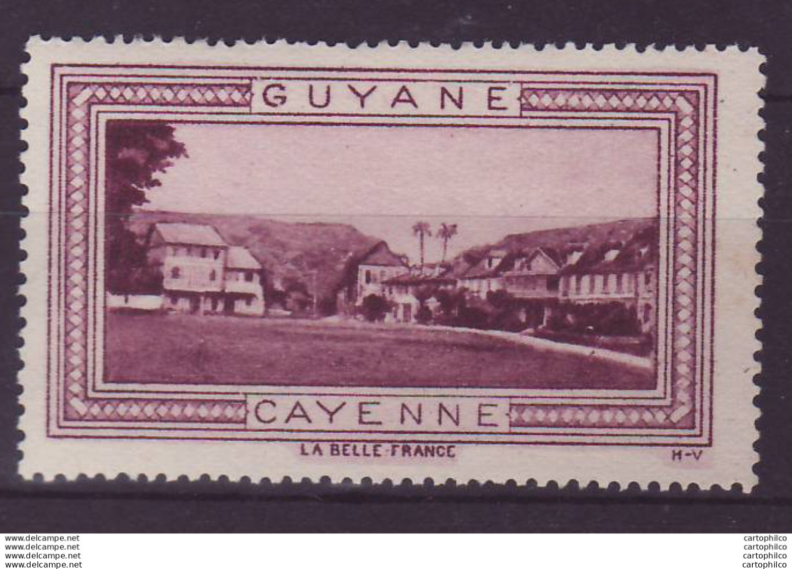 Vignette ** Guyane Cayenne - Ungebraucht