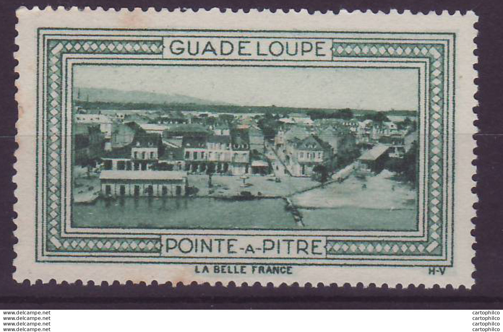 Vignette ** Guadeloupe Pointe A Pitre - Nuovi