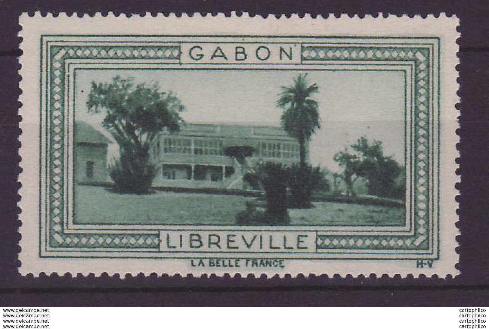 Vignette ** Gabon Libreville - Ongebruikt