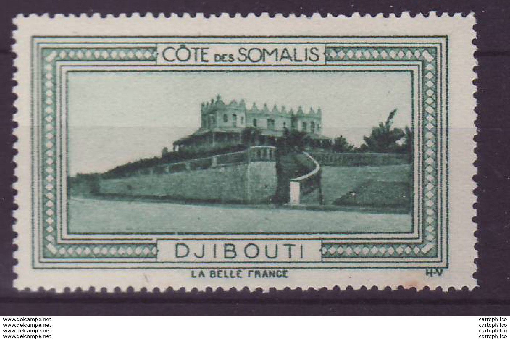 Vignette ** Cote Des Somalis Djibouti - Neufs