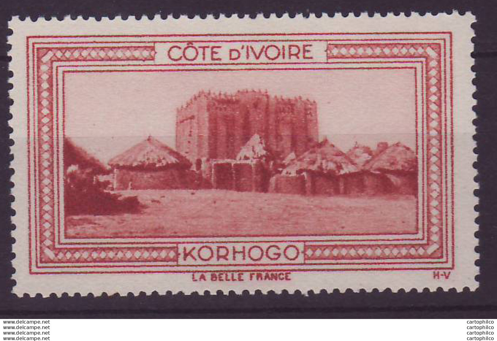 '"''Vignette ** Cote D''''Ivoire Korhogo''"' - Unused Stamps