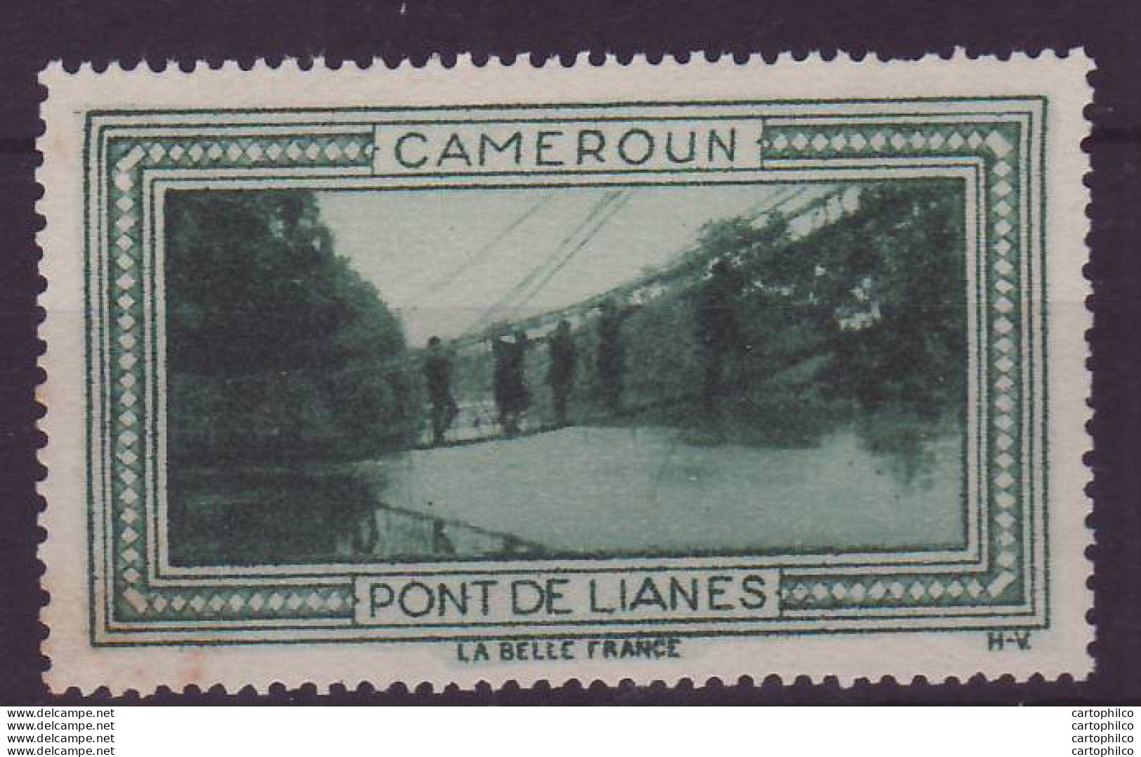 Vignette ** Cameroun Pont De Lianes - Ongebruikt