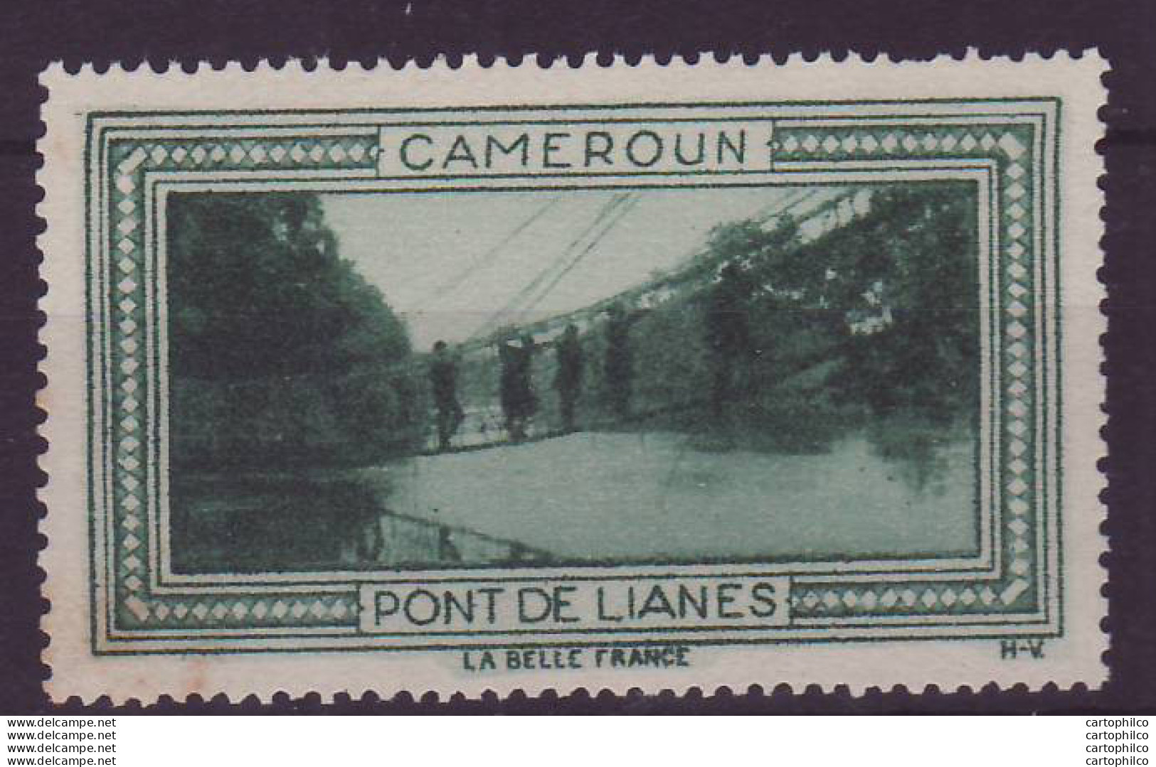 Vignette ** Cameroun Pont De Lianes - Unused Stamps