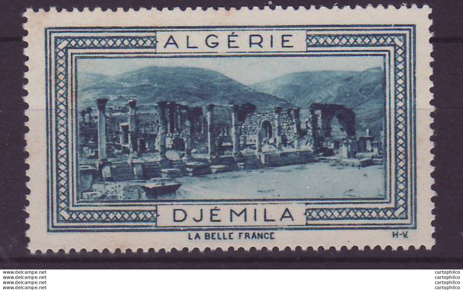 Vignette ** Algerie Djemila - Nuevos