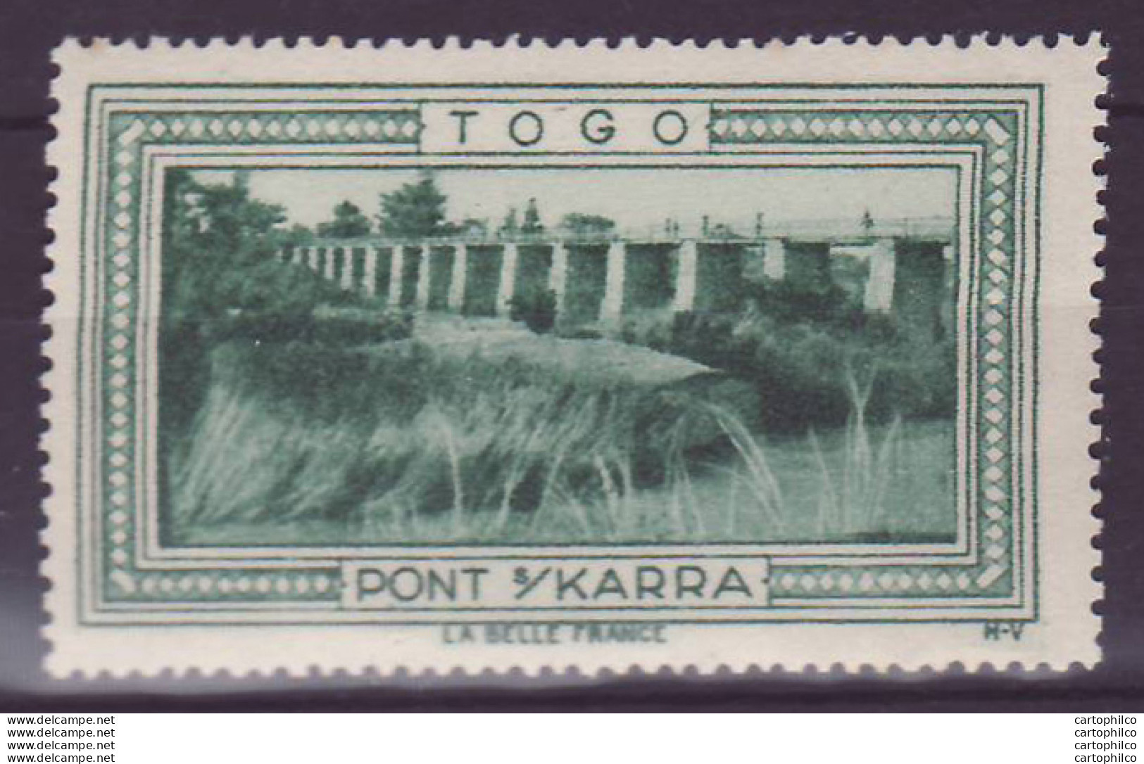 Vignette ** Togo Pont Karra - Ungebraucht