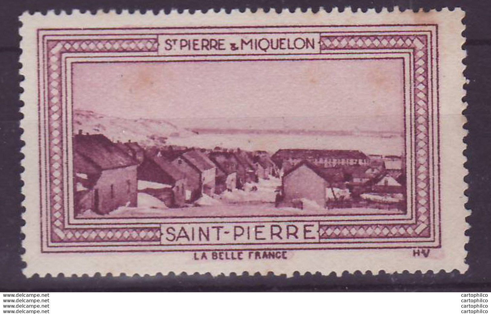 Vignette ** Saint Pierre Et Miquelon Saint Pierre - Unused Stamps