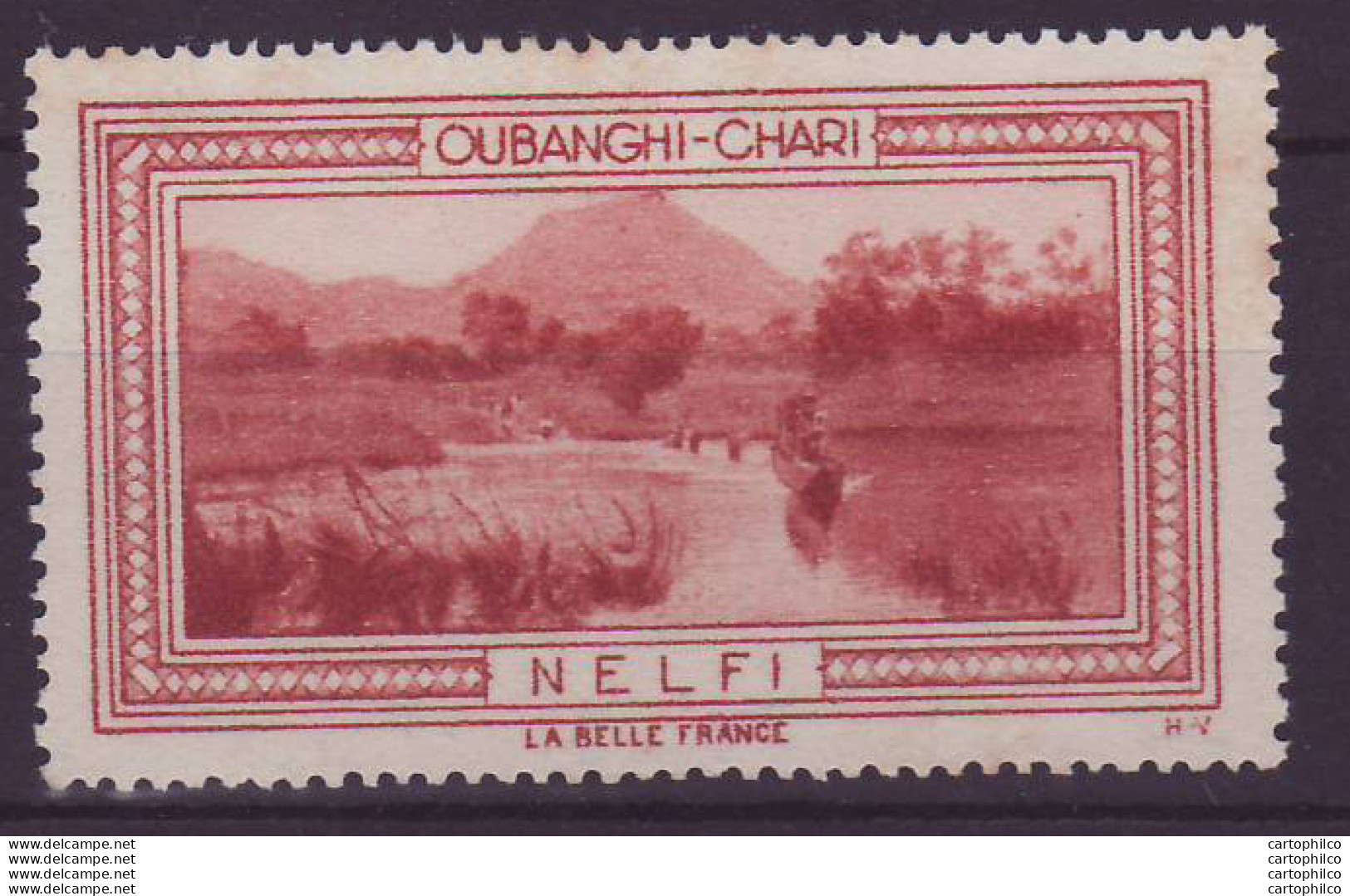 Vignette ** Oubangui-Chari Nelfi - Unused Stamps