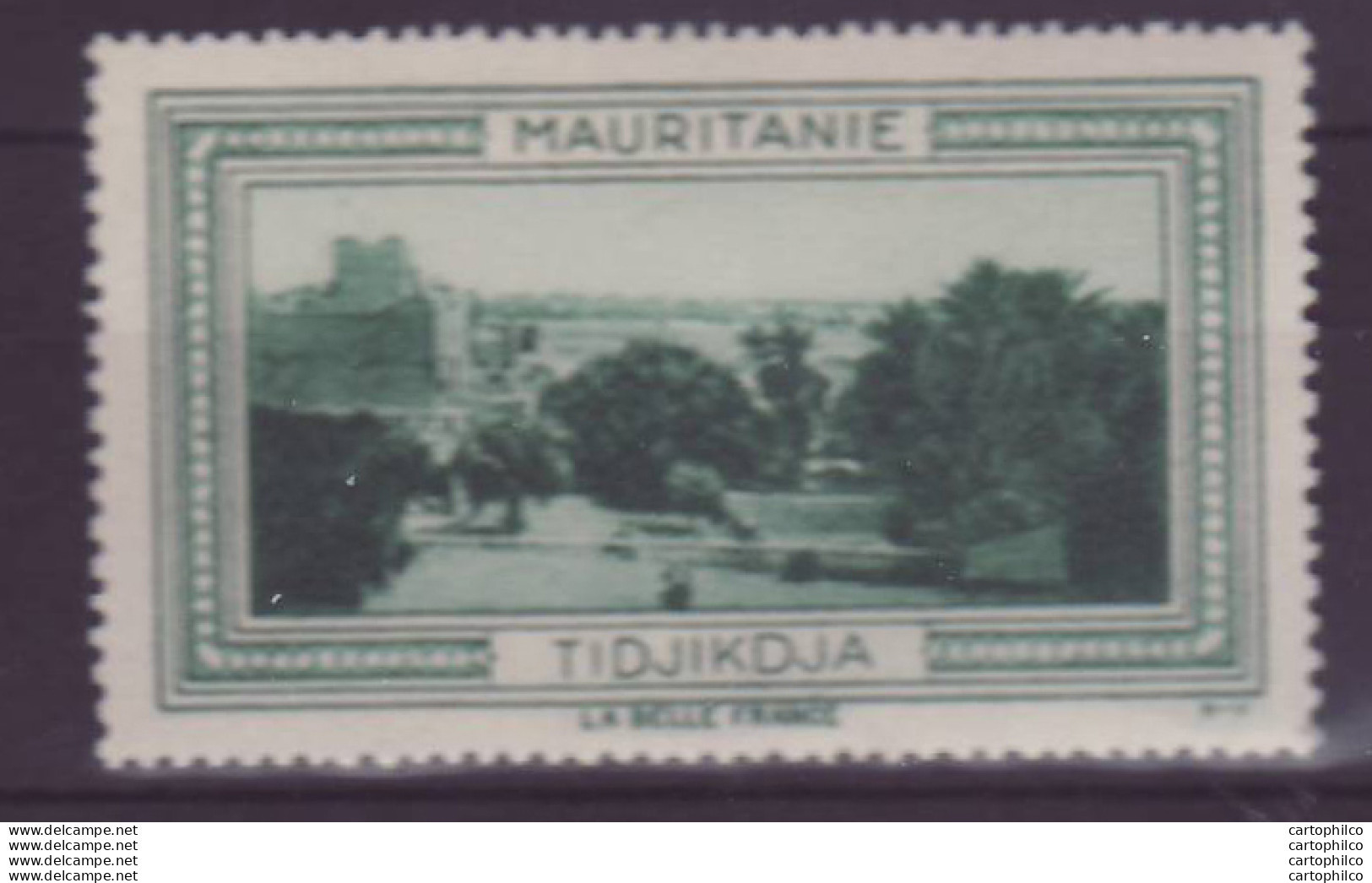 Vignette ** Mauritanie Tidjikdja - Ongebruikt