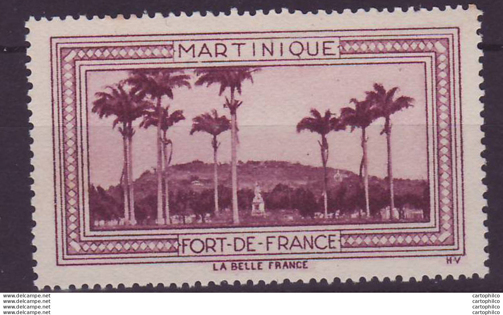 Vignette ** MArtinique Fort De France - Ongebruikt