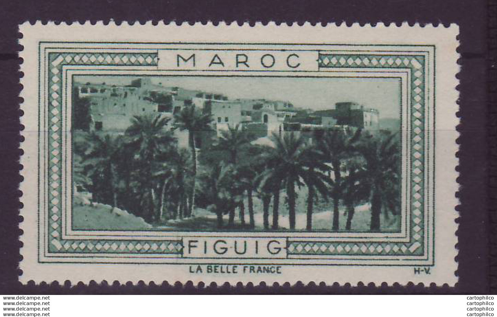 Vignette ** Maroc Figuig - Ongebruikt