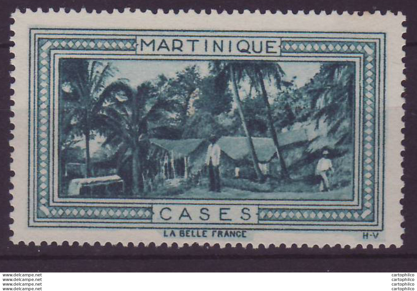 Vignette ** Martinique Cases - Neufs