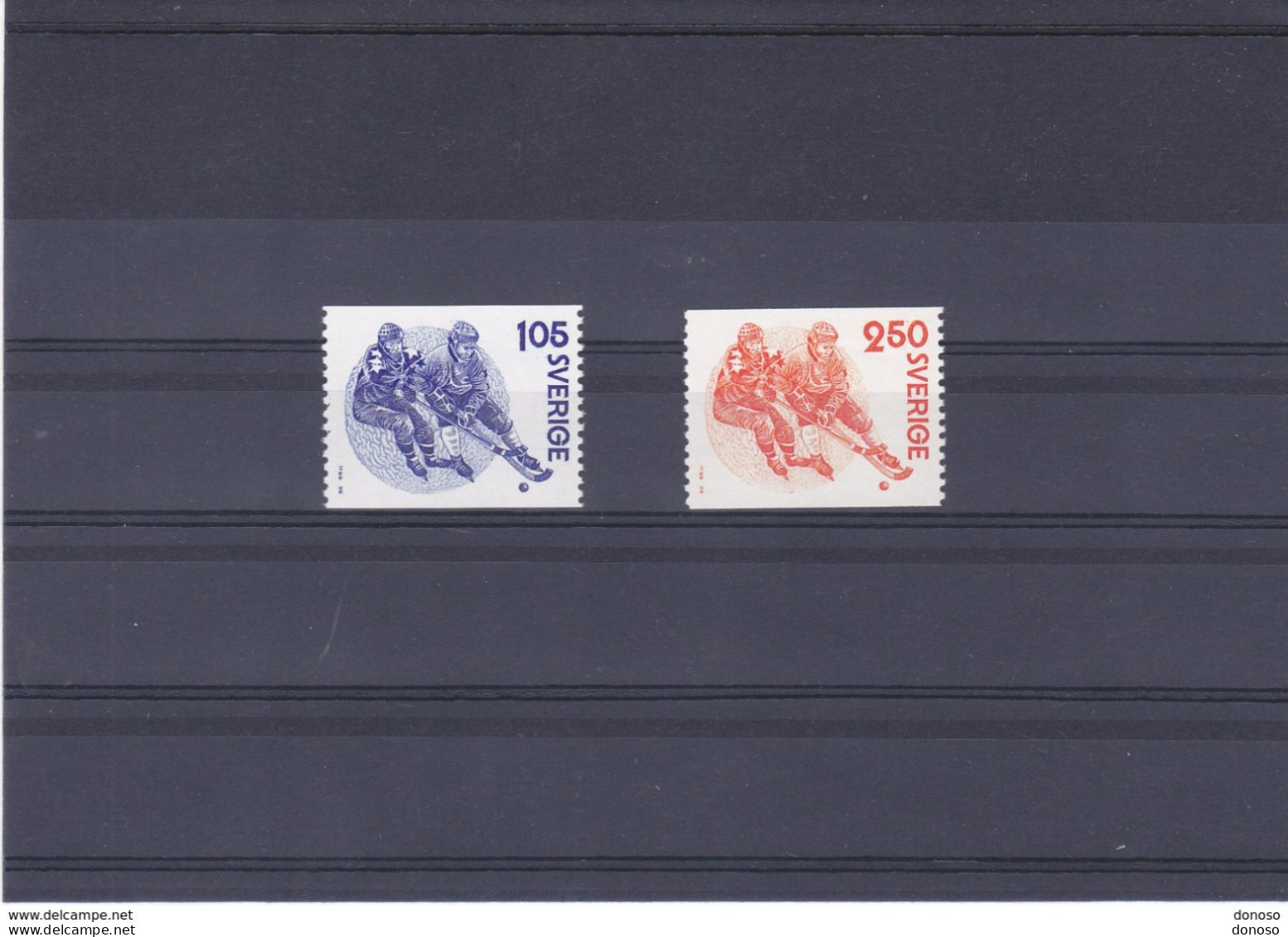 SUEDE 1979 BANDY Yvert 1035-1036, Michel 1053-1054 NEUF** MNH - Unused Stamps